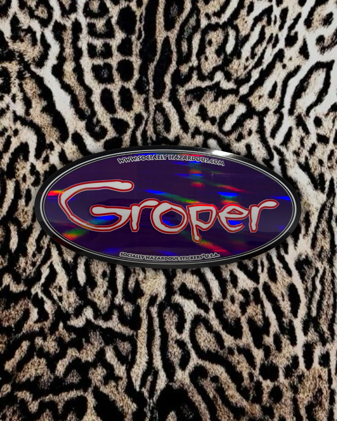 “Groper” Deadstock Sticker