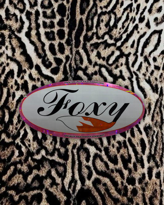 “Foxy” Deadstock Sticker